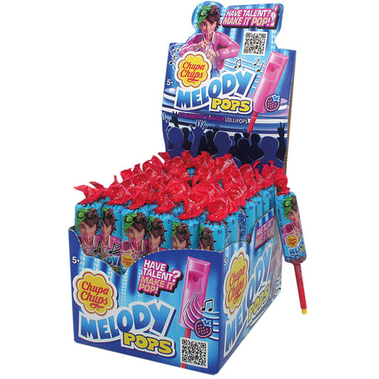 Alimentation Chupa Chups Melody Pops 15g