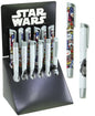 Stylos roller Star Wars, 2 couleurs assorties, présentoir de 12