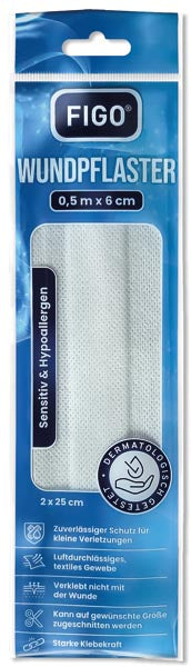 Pansement pour plaies sensibles 50 x 6 cm (2 x 25 cm)