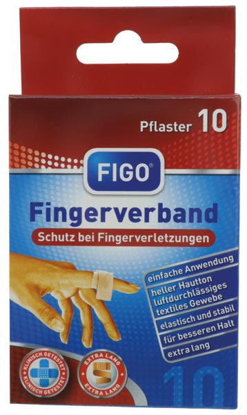 Pansement élastique, bandage à 10 doigts, 12 x 2 cm
