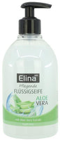 Savon liquide Elina à l'aloe vera 500 ml avec distributeur