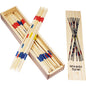 Jeu de Mikado dans une boîte en bois 19,5 x 4,5 cm
