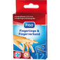 Pansements pour plaies : 6 protège-doigts et 6 bandages pour doigts