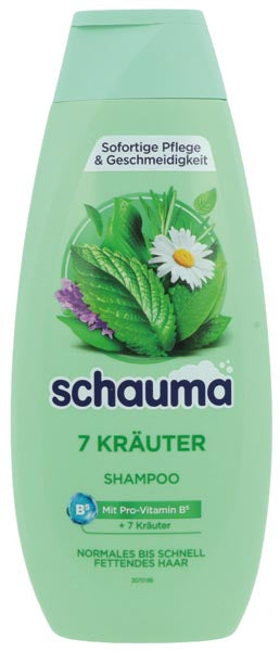 Shampoing Schauma 400ml 7 Herbes