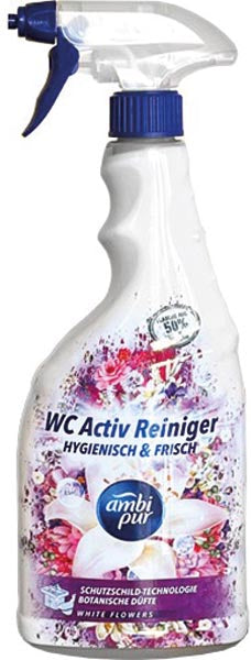 Nettoyant WC Ambi Pur 750ml Fleurs Blanches