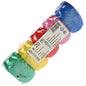 Ruban cadeau, ruban en forme d'œuf, 20 m, couleurs assorties, lot de 5 pièces