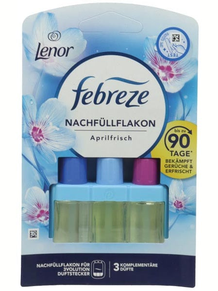 Febreze 3Vol, diffuseur électrique, parfum Fraîcheur d'avril, 20 ml