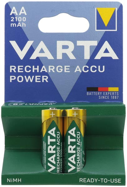 Piles VARTA Power Mignon AA, blister de 2