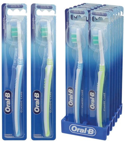 Brosse à dents Oral-B Classic Care 35, tête courte, taille moyenne