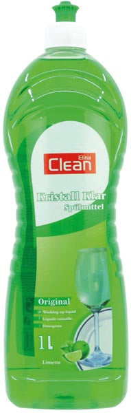 Liquide vaisselle CLEAN 1L citron vert original
