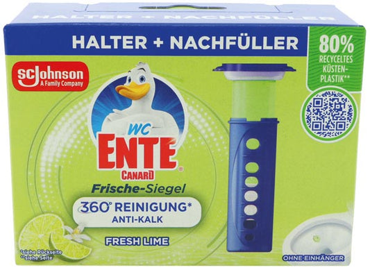 Nettoyant WC Duck, citron vert frais
