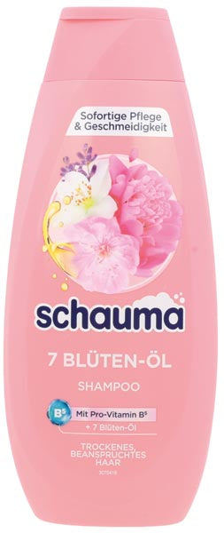 Shampoing Schauma 400 ml aux 7 huiles florales