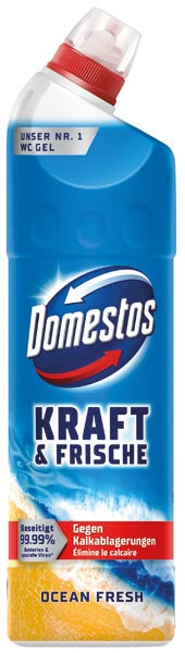 Gel nettoyant WC Domestos 750 ml Active Power Ocean