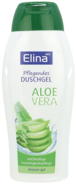 Gel douche Elina à l'aloe vera 250 ml