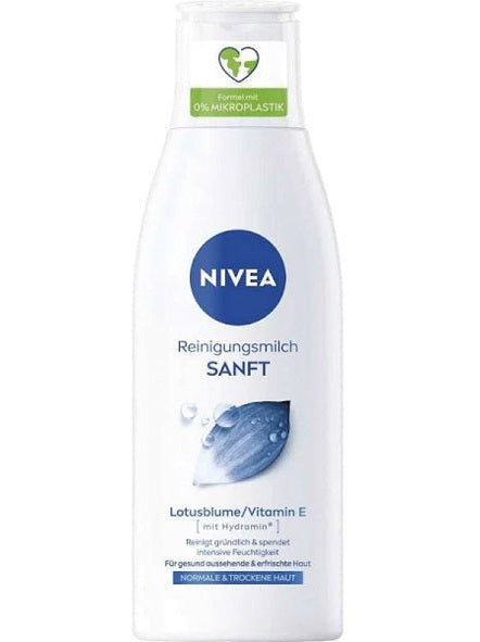 Lait démaquillant doux visage Nivea Visage 200 ml