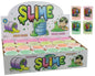 Slime 80 g en boîte cylindrique, couleurs assorties, dans une boîte présentoir