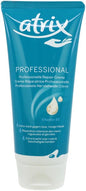 Crème réparatrice Atrix en tube de 100 ml, usage professionnel