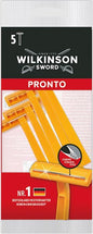 Rasoirs jetables Wilkinson Pronto, paquet de 5