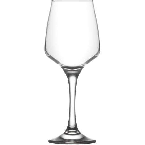 Verre à vin transparent de 0,33 L, hauteur totale 20,5 cm