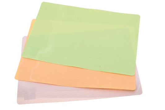 Set de table 43 x 28 cm, couleurs assorties, 1 mm d'épaisseur