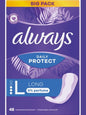 Protège-slip Always Protection quotidienne longue durée 48 heures