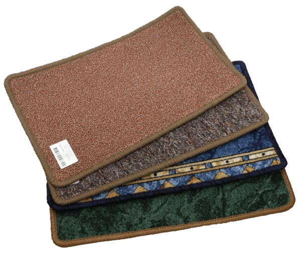Paillasson 50x30cm ourlé, couleurs assorties