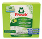 Pastilles pour lave-vaisselle Frosch, paquet de 30, citron