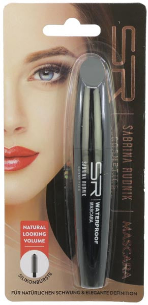 Mascara cosmétique 9 ml sous blister, waterproof