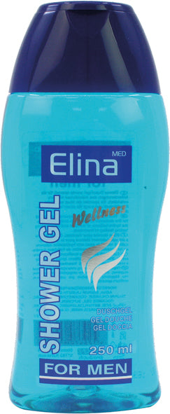 Gel douche Elina Wellness 250 ml pour hommes