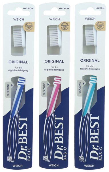 Brosse à dents souple originale Dr. Best