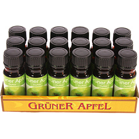 Huile parfumée à la pomme verte 10 ml en flacon de verre