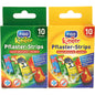 Pansements pour enfants, 10 bandes, motifs zoo