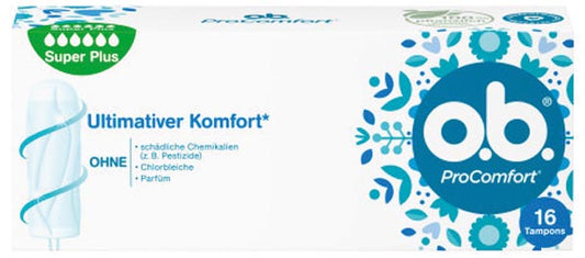 MÉTÉO. Tampons Pro Comfort Super Plus, paquet de 16.