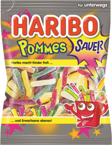 Frites acidulées Haribo 100 g