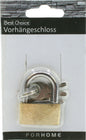 Cadenas en laiton, 2,5 x 3,3 cm, sur carte