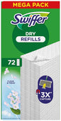 Recharges de lingettes Swiffer pour lingettes sèches, paquet de 72 unités