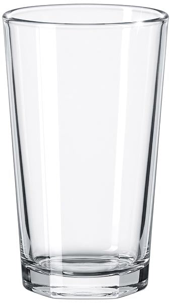 Verre à boire 280 ml CONIQUE. Transparent