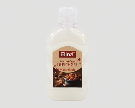 Gel douche Elina Soin d'hiver 90 ml, parfum amande