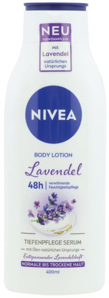 Lait corporel Nivea 400 ml Lavande