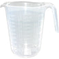 Tasse à mesurer 1 litre transparente 16 x 13 cm