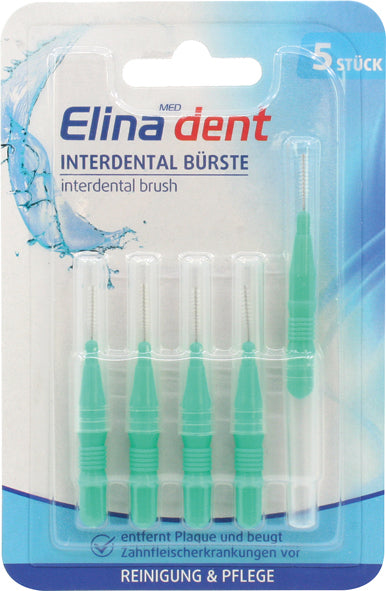 Brosse interdentaire Elina, 0,8 cm, lot de 5