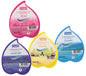 Gel désodorisant parfumé CLEAN 150 g, 4 couleurs assorties