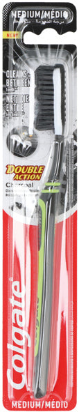 Brosse à dents Colgate Charcoal Double Action Medium