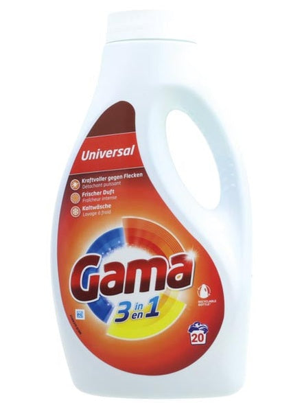 Lessive liquide universelle Gama 20WL