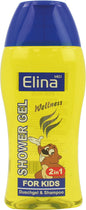 Gel douche Elina Wellness 250 ml pour enfants 2 en 1