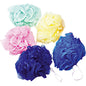 Boule de douche éponge de bain 50 g, couleurs assorties, 12 cm