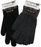 Gants, taille unique L/XL, noirs et gris