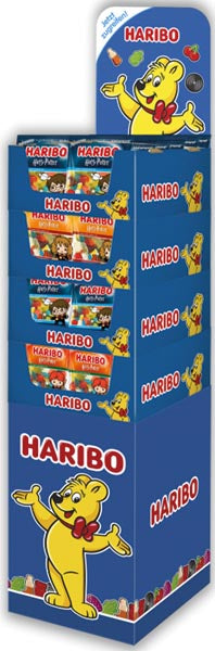 Haribo « Harry Potter » 160 g, présentoir de 160 sachets, format 4 pièces