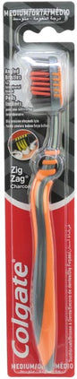 Brosse à dents Colgate Zig Zag Charcoal Medium