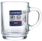Mug en verre transparent avec anse, 250 ml, pour le thé et le vin chaud